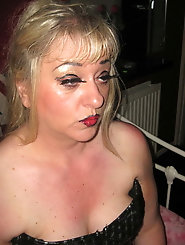 Older milf having enormous jugs